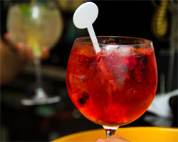 Sangría con Martini